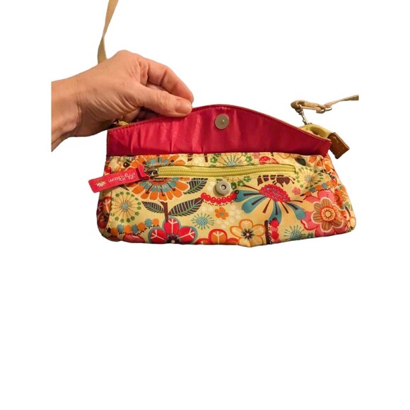 Lily Bloom Busy Bee Crossbody & Clutch Purse, Adjustable Removable Strap NEW - Picture 5 of 15
